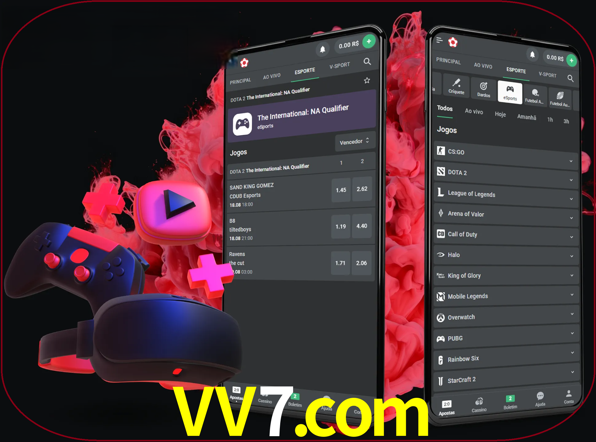 Para ter a aplicação móvel vv7 no seu smartphone, basta descarregar o ficheiro apk e seguir as instruções.