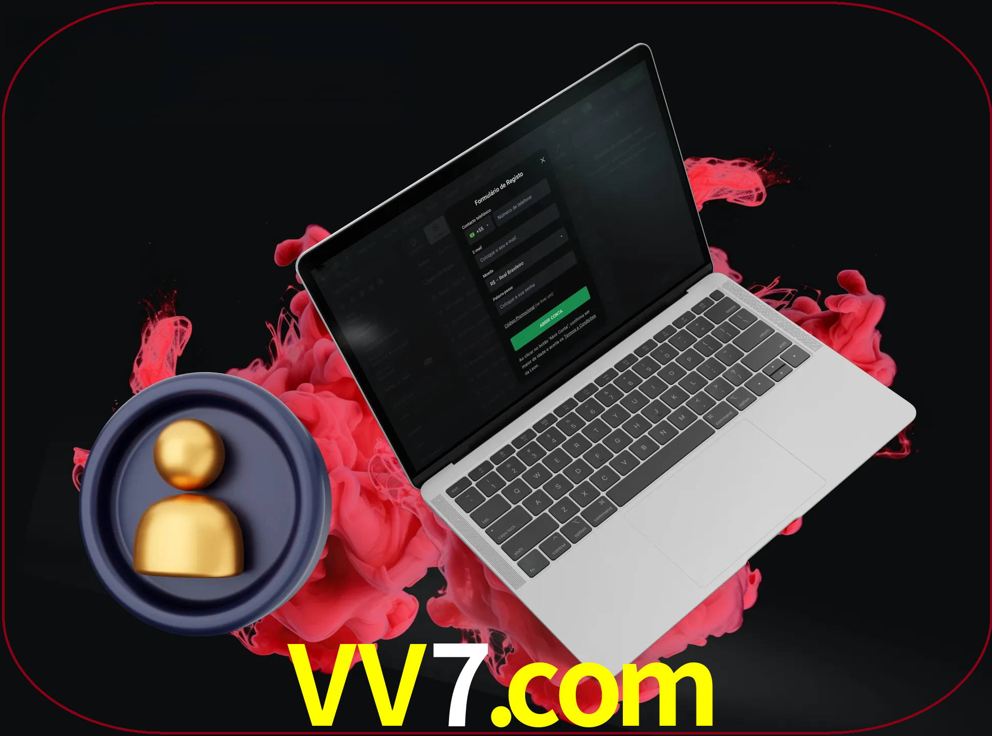 No cabeçalho do site vv7, clique no botão que o levará a um formulário especial onde terá de introduzir as suas informações actuais.