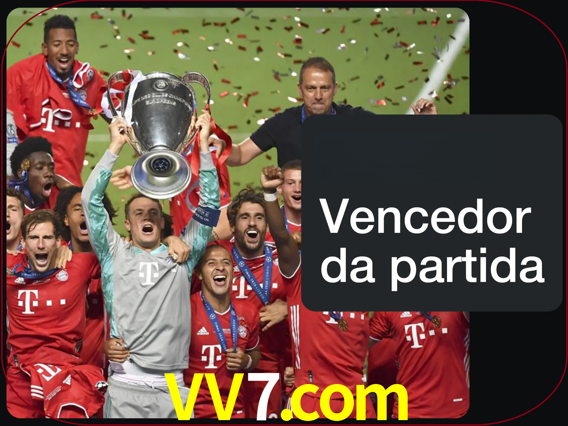 Aposte no vencedor e ganhe uma grande quantia de dinheiro.