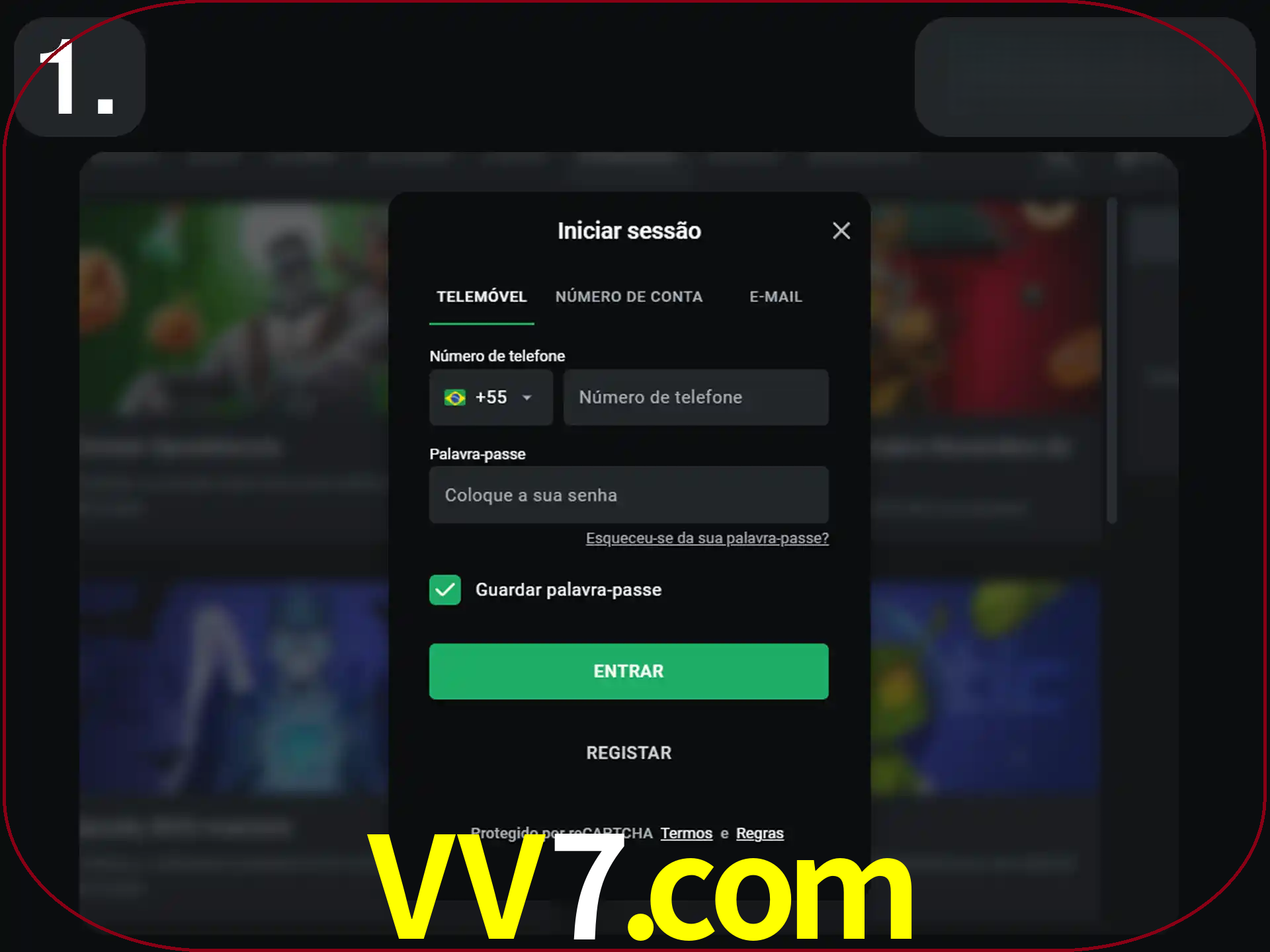 Acesse o site.